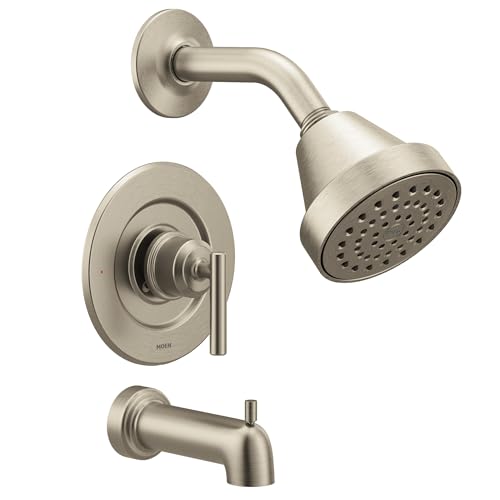 Moen T2903EPBN Gibson Tub Shower Faucet, Brushed Nickel - Home & Kitchen Amazon UK à 41.17€