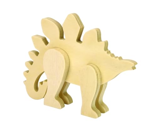 MegaCrea DIY - Stegosauro in Legno, 16 x 11,5 x 2,7 cm - Bricolage & Outils Amazon Italie à 2.58€