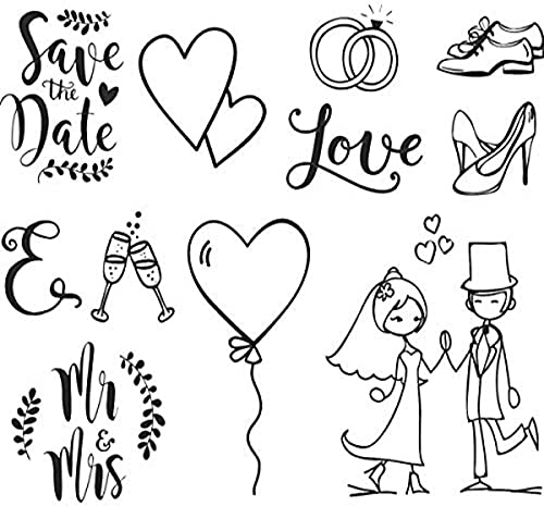 Heyda Set di timbri per Matrimonio, 11 Pezzi - Auto & Motorcycle Amazon Italy à 29.35€