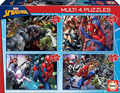 Educa - Puzzle Ultimate Spider-Man | 4in1 Progressivo... - Toys & Games Amazon Italy à 8.99€