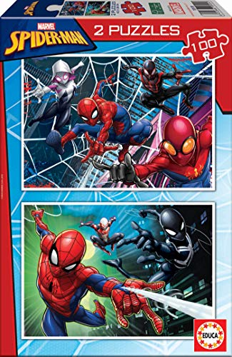 Educa - 2 Puzzles de 100 pièces per Enfant | Spiderman.... - Jouets & Jeux Amazon France à 6.89€