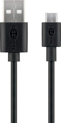 goobay 38660 Micro USB Lade- und Synchronisationskabel, 2... - High-Tech & Électronique Amazon Allemagne à 3.50€