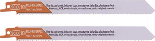 Lame de scie sabre classique bois et matériaux SCID... - Bricolage & Outils Amazon France à 13.63€