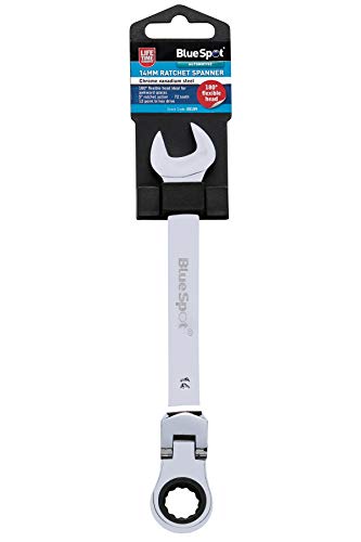 Blue Spot 05109 Clé à cliquet à tête flexible (180°) en promo à 9,69€ (-48%) sur Amazon FR