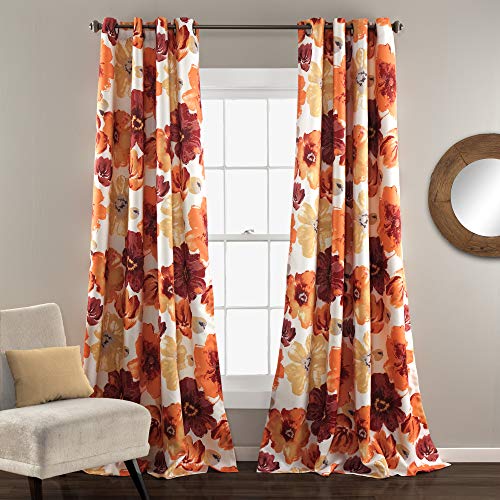 Lush Decor Leah Light Filtering Window Curtain Panels... - Maison & Cuisine Amazon Royaume-Uni à 19.21€