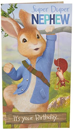 PeterRabbit Nephew Greetings Card - Animalerie en promo à 1.49€