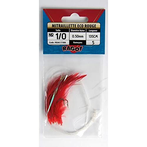 Ragot Mitraillette Eco - D.0.50mm - 135cm - Rouge... - Sports & Fitness Amazon Espagne à 4.70€