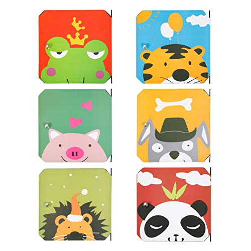 Ribelli 6 porte per un ripiano senza catenaccio - Animalerie Amazon Italie à 11.91€