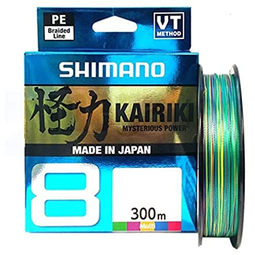 SHIMANO Kairiki 8, 300 Meter, 0.130 mm/8.2 kg, Línea de... - Sports & Fitness Amazon Espagne à 21.99€