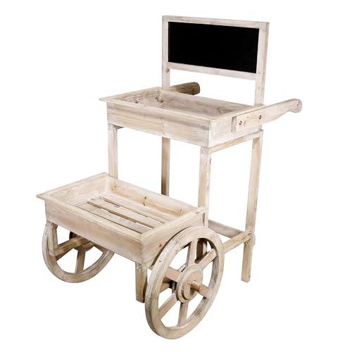 Alpine Carrello Pianta e Espositore in Legno con Lavagna... - Auto & Motorcycle Amazon Italy à 104.52€