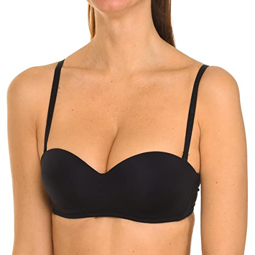 DIM Reggiseno Bandeau Senza Ferretto Donna x1, Nero, 70C - Amazon Italy à 11.79€