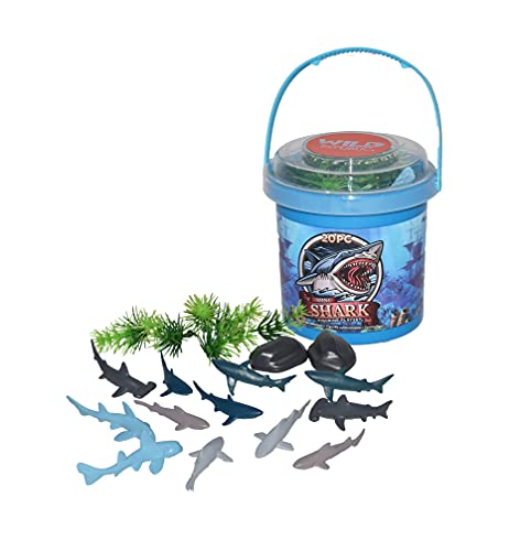 Wild Republic Adventure Bucket Mini Squalo, Secchielli Con... - Jouets & Jeux Amazon Italie à 7.87€