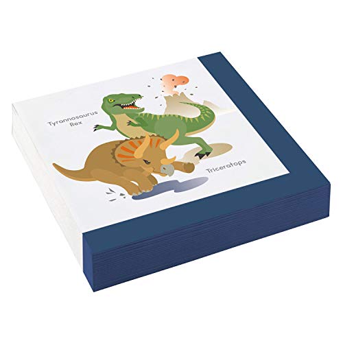 Amscan 9903973 - Serviettes Happy Dinosaures- Lot de 20... en promo à 1,99€ (-71%) sur Amazon FR