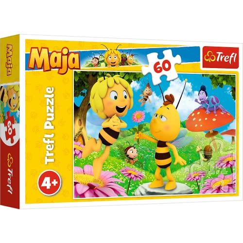 Trefl, Puzzle, Flor para Maya, La Abeja Maya, de 60 Piezas... - Jouets & Jeux Amazon Espagne à 6.49€