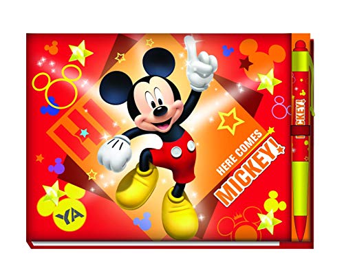 Disney Carnet d'autographes Mickey Deluxe avec stylo - Auto & Moto en promo à 17.69€