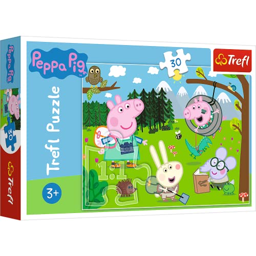 Trefl, Puzzle, Excursión al Bosque, Peppa Pig, de 30... - Jouets & Jeux Amazon Espagne à 6.49€