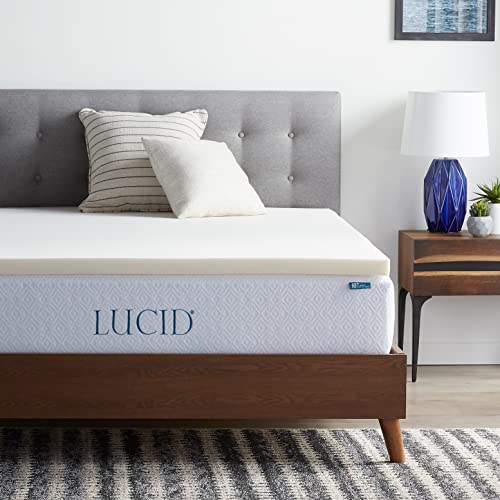 LUCID Twin 5,1 cm traditionelle Schaumstoff-Matratzenauflage... - Amazon Allemagne à 28.58€