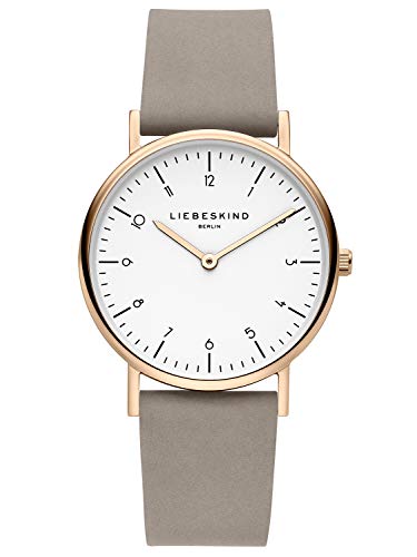Liebeskind LT-0167-LQ, Reloj Mujer, Gris-rosa, 34 mm - Nouvelle promo Amazon à 39.29€