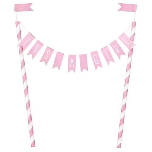 Unique Party Supplies 73370 Kuchenwimpel-Dekoration - Rosa... - Loisirs Créatifs Amazon Allemagne à 0.99€