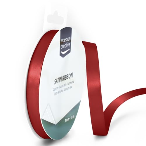 Vaessen Creative Cinta de Raso Rojo 9mmx10m - Loisirs Créatifs Amazon Espagne à 2.99€