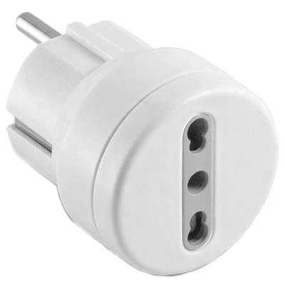 ELECTRALINE 3PMARK ADATTATORE SPINA SCHUKO A BIPASSO 10/16A - Musique & Instruments Amazon Italie à 9.40€