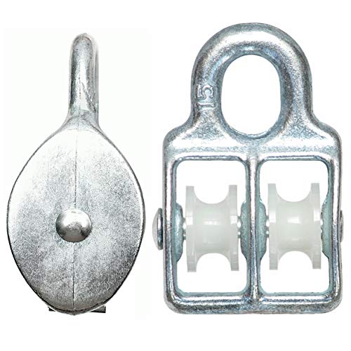 KeyMet GmbH Seilrolle Drahtseilblock Umlenkrolle... - Bricolage & Outils Amazon Allemagne à 1.40€