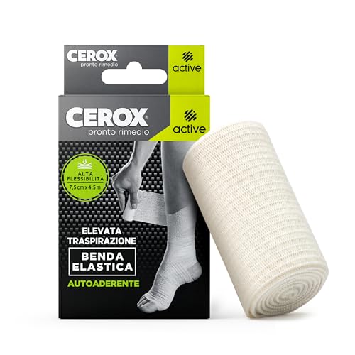 CEROX Active, Benda Elastica Autoaderente - Elevata... - Maison & Cuisine Amazon Italie à 5.02€