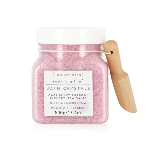 Sunday Rain Luxury Nourishing Bath Crystals, Vegan &... - Sports & Fitness en promo à 2.50€