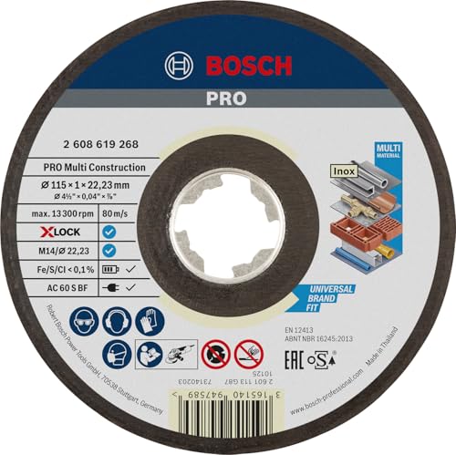 Bosch Professional 1x Gerade Trennscheibe (für... - Bricolage & Outils Amazon Allemagne à 3.21€