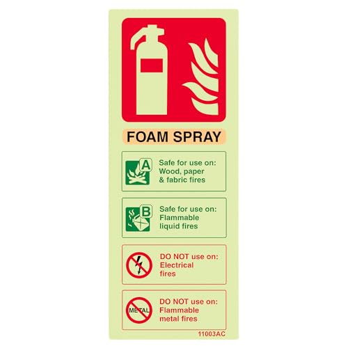 VSafety Panneau extincteur en mousse phosphorescente avec... - Maison & Cuisine Amazon France à 4.73€