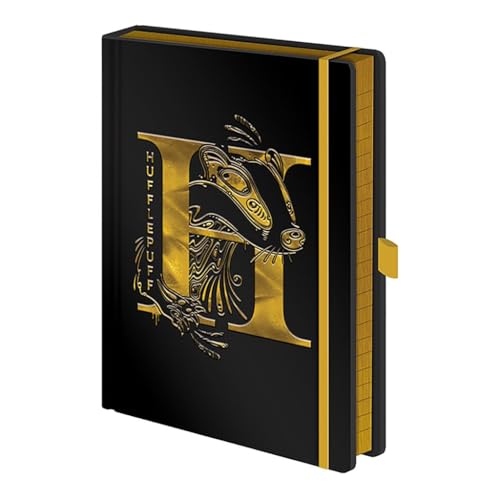 Pyramid Harry Potter - Cuaderno A5 Premium Hufflepuff Foil - High-Tech & Électronique Amazon Espagne à 10.92€