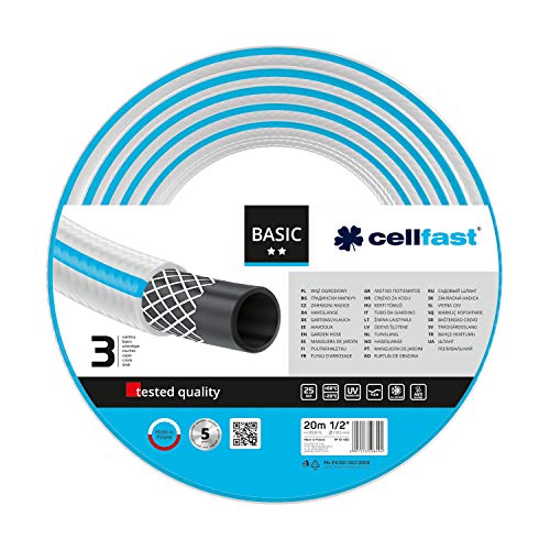 Cellfast Gartenschlauch BASIC 3-lagiger Schlauch mit... - Jardin & Extérieur Amazon Allemagne à 7.12€