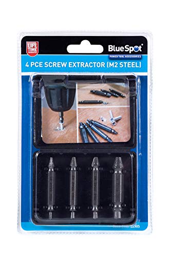 Blue Spot 22305 - Estrattore a vite 4 pezzi (acciaio M2) - Maison & Cuisine en promo à 8.63€