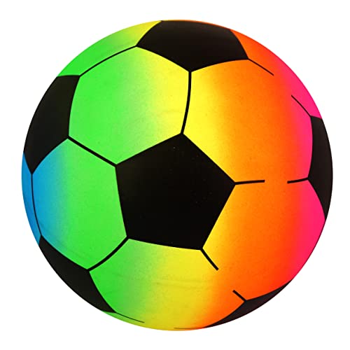 HENBRANDT Einzelner nicht aufgeblasener Regenbogen-Fußball... - Jouets & Jeux Amazon Allemagne à 22.09€