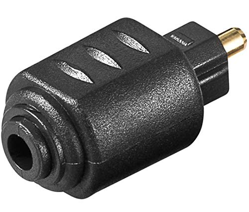 PremiumCord Optischer Adapter Toslink, TOS 3,5mm Buchse... - High-Tech & Électronique Amazon Allemagne à 1.74€