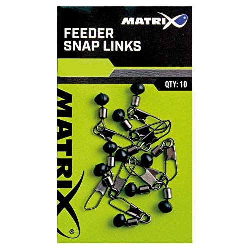 MATRIX Feeder Bead Snap Links Size 12 - Sports & Fitness Amazon Italie à 3.54€