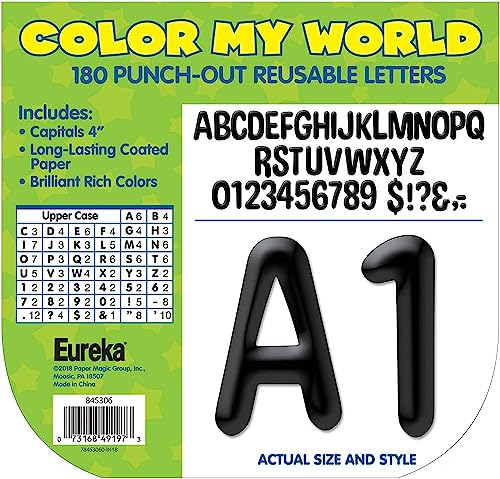 Eureka Pinnwand und Klassenzimmer-Dekorationen, schwarzes... - Home & Kitchen Amazon Germany à 9.71€