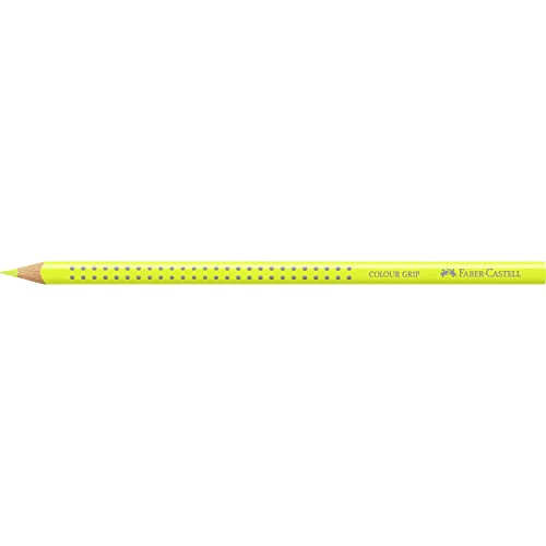 Faber-Castell Colour Pencil Colour Grip Neon Yellow - Loisirs Créatifs Amazon Royaume-Uni à 1.55€