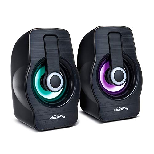 Audiocore Altavoces estéreo para portátiles y Ordenadores... - Auto & Moto Amazon Espagne à 17.10€
