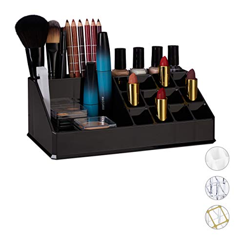 Relaxdays Cosmetic Organiser, Makeup Kit for Lipstick, Nail... - Beauté & Parfums Amazon Royaume-Uni à 19.55€