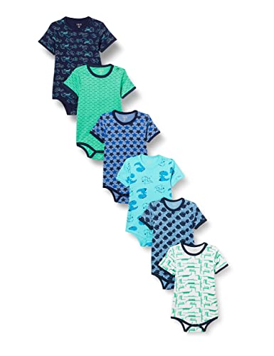 Care Body SS - AOP (6-pack), Body Manica Corta Bimbi 0-24... - Auto & Moto en promo à 8.56€