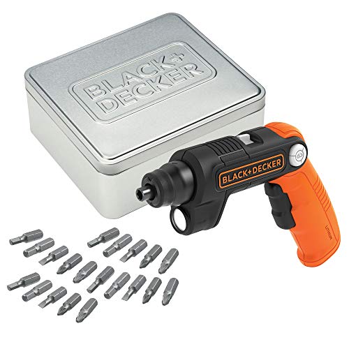 BLACK+DECKER, Avvitatore con batteria al litio 3,6 V con 20... - Sports & Fitness Amazon Italy à 41.33€