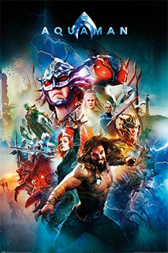DC Comics Aquaman Poster Battle For Atlantis Jason Momoa - Amazon Germany à 6.95€