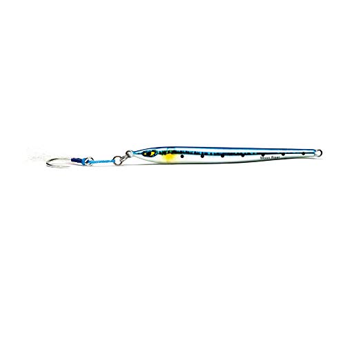 Mustad Moon Riser Jig 200g Blue Sardine - Sports & Fitness Amazon Allemagne à 14.79€