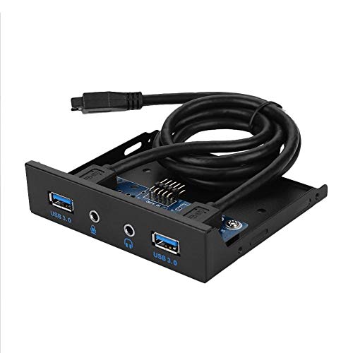 USB 3.0 Front Panel 3,5 Zoll, 2 Ports Metall Frontplatte... - High-Tech & Électronique Amazon Allemagne à 11.93€