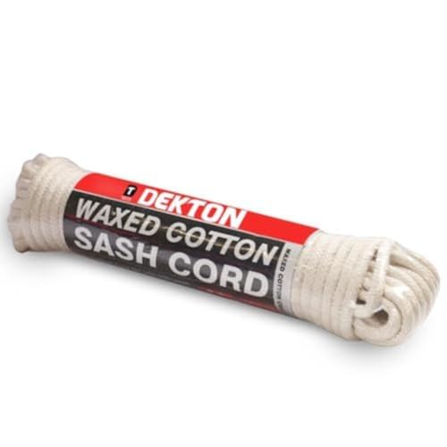 Dekton Waxed Cotton Sash Cord | Durable Cotton Rope for... - Nouvelle promo Amazon à 3.99€