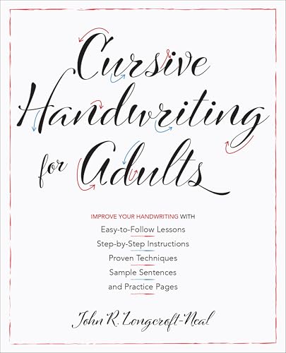 Cursive Handwriting for Adults: Improve Your Handwriting - Amazon Royaume-Uni à 2.99€