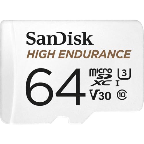 SanDisk High Endurance microSDXC Speicherkarte 64 GB +... - Tech & Electronics Amazon Germany à 17.99€