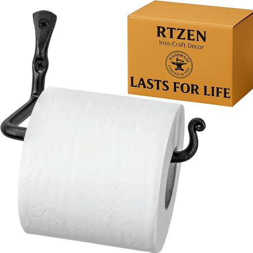 RTZEN Porte-Papier Toilette Droit décoratif | en Fer forgé... en promo à 21,49€ (-33%) sur Amazon FR