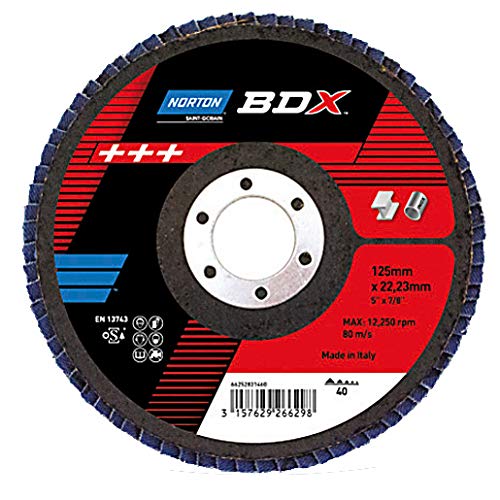 Disque à lamelles pour meuleuse d angle Norton BDX® R842... - Bricolage & Outils Amazon France à 12.07€